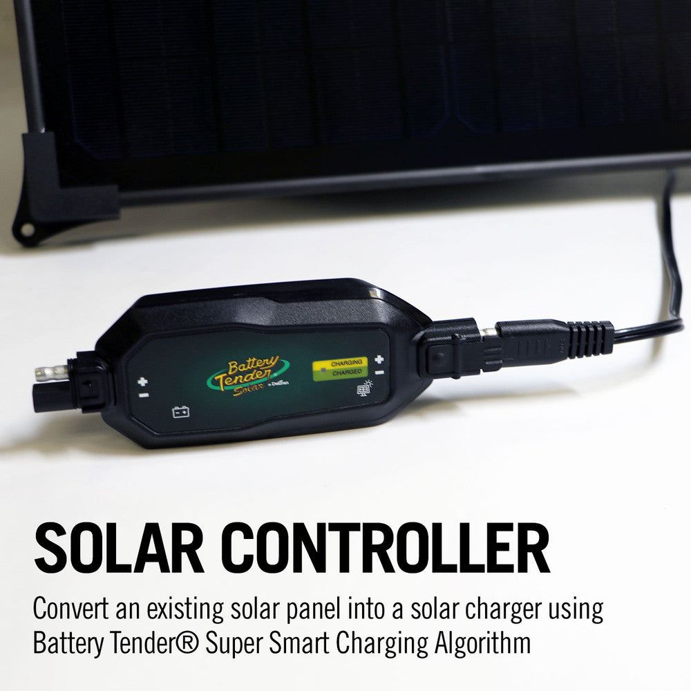 35 Watt Mountable Solar 12V Battery Charger With Solar Controller