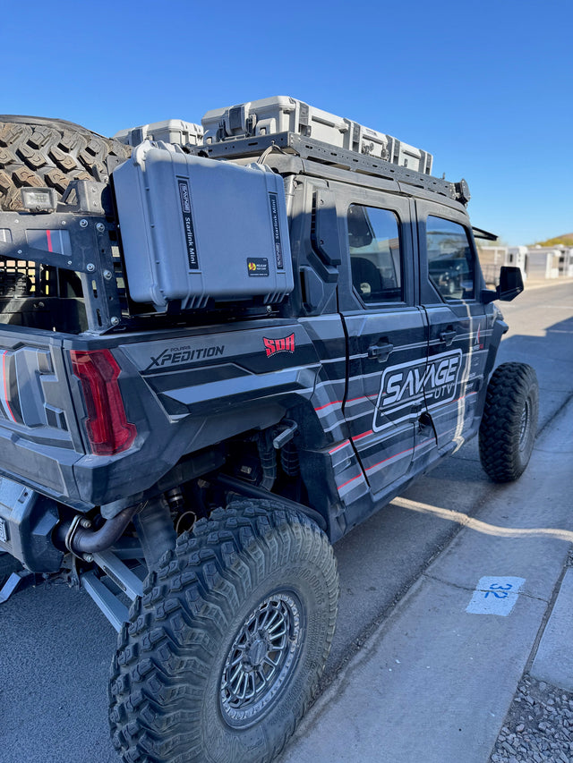 Overland Case with Easy Release Mount