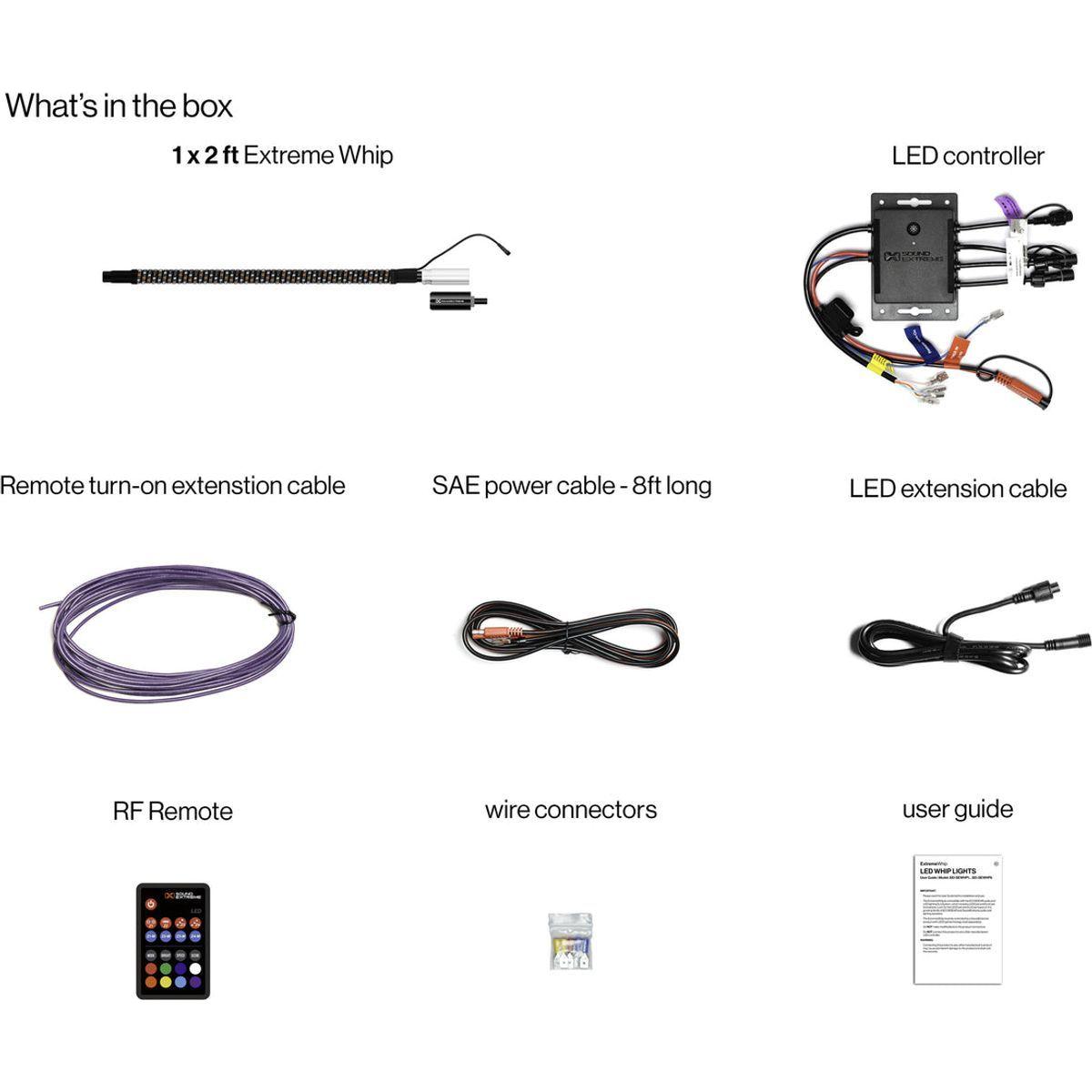 Extreme 2 FT Whip + Controller