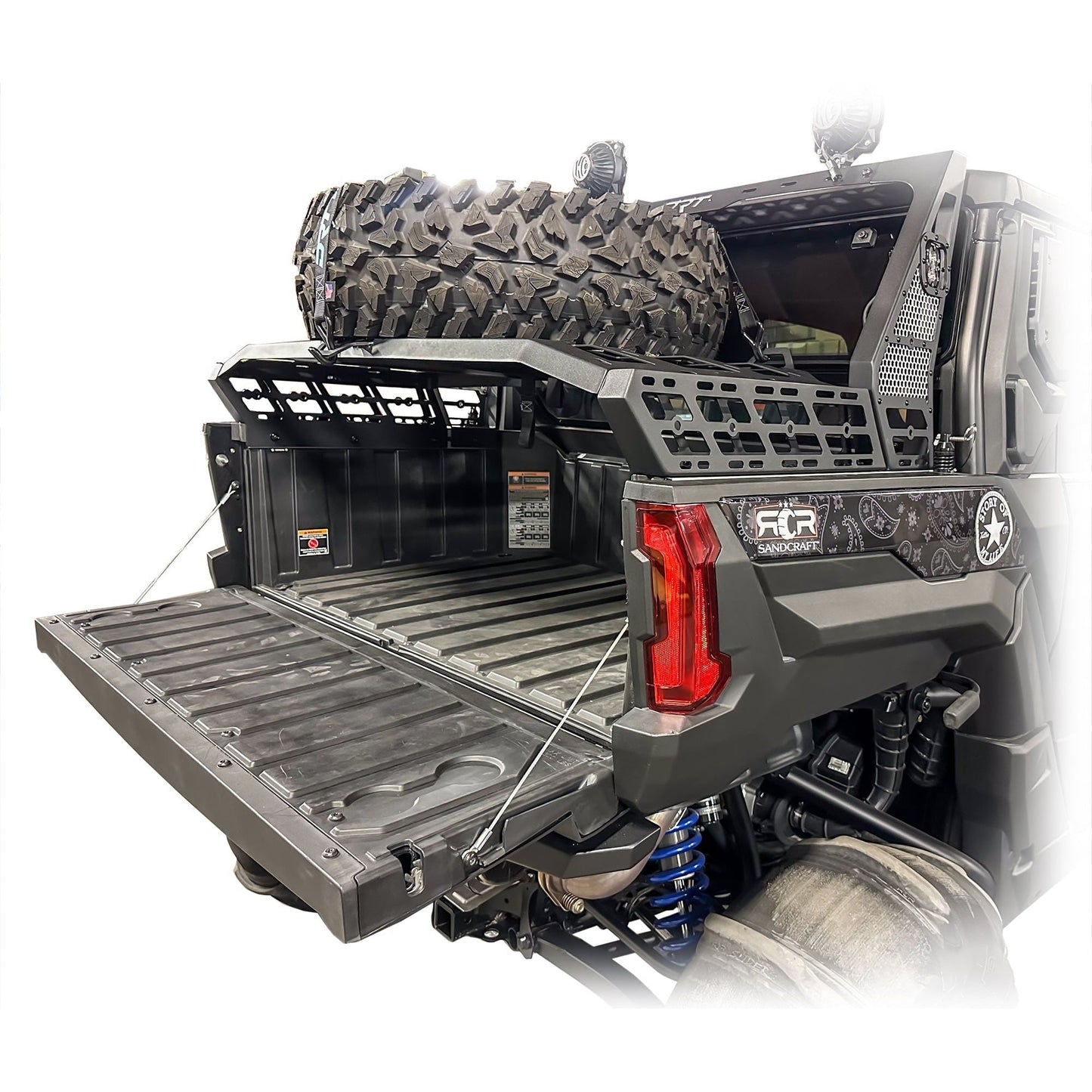 Polaris Xpedition Chase Rack / Tire Carrier System