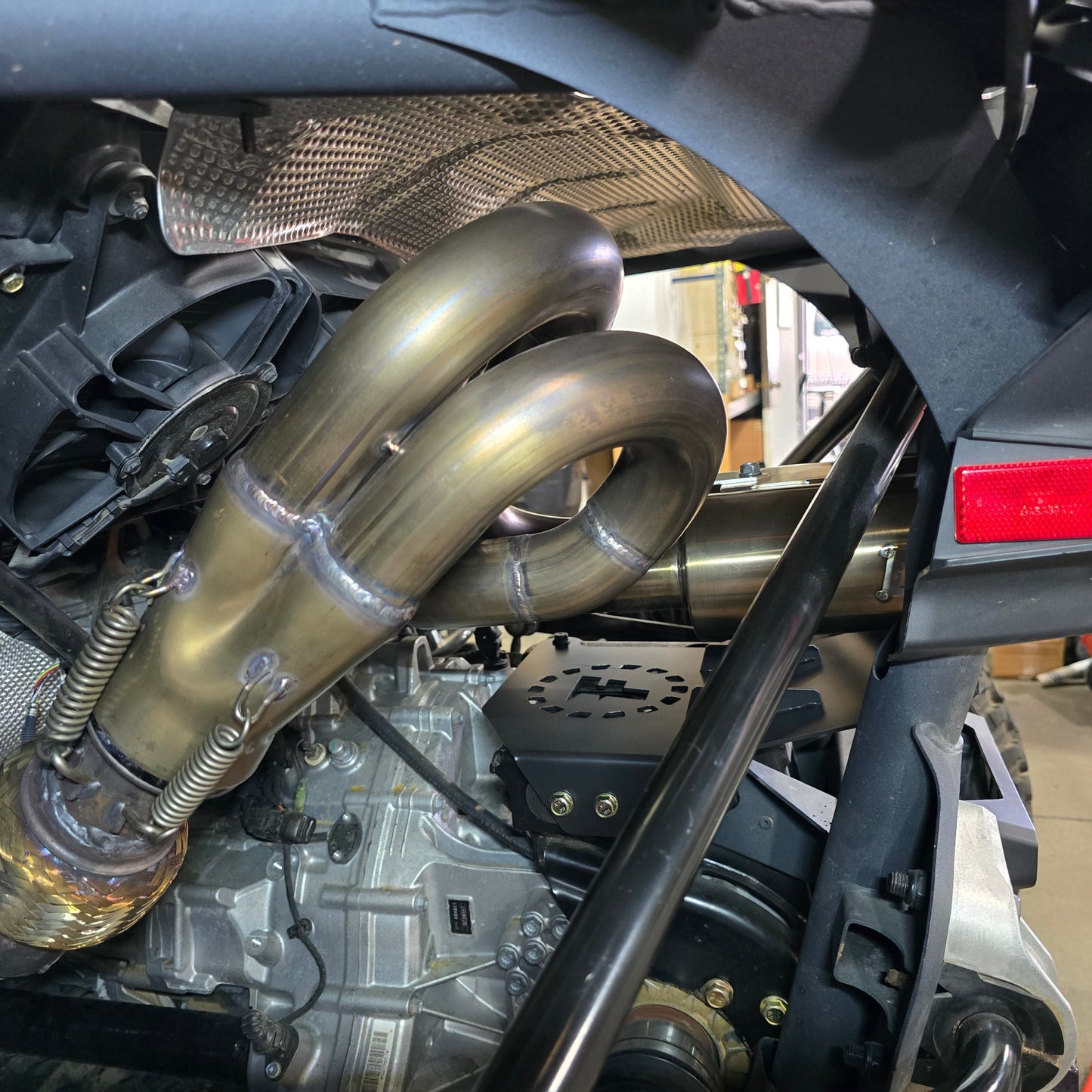 MARAUDER Maverick R Slip-on Exhaust by Fastlab