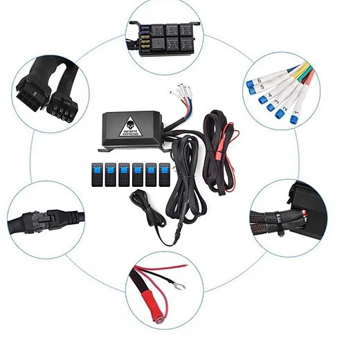Accessory Power Controller (6 Rocker Switch)