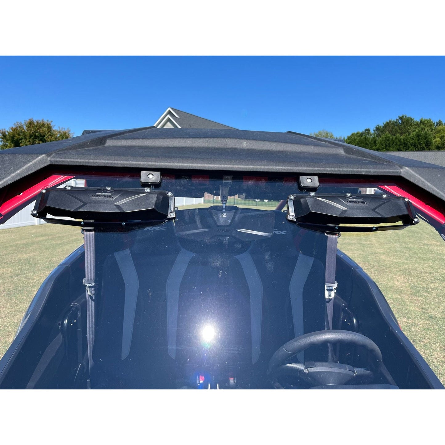 Kawasaki KRX Versa-Vent Polycarbonate Front Windshield