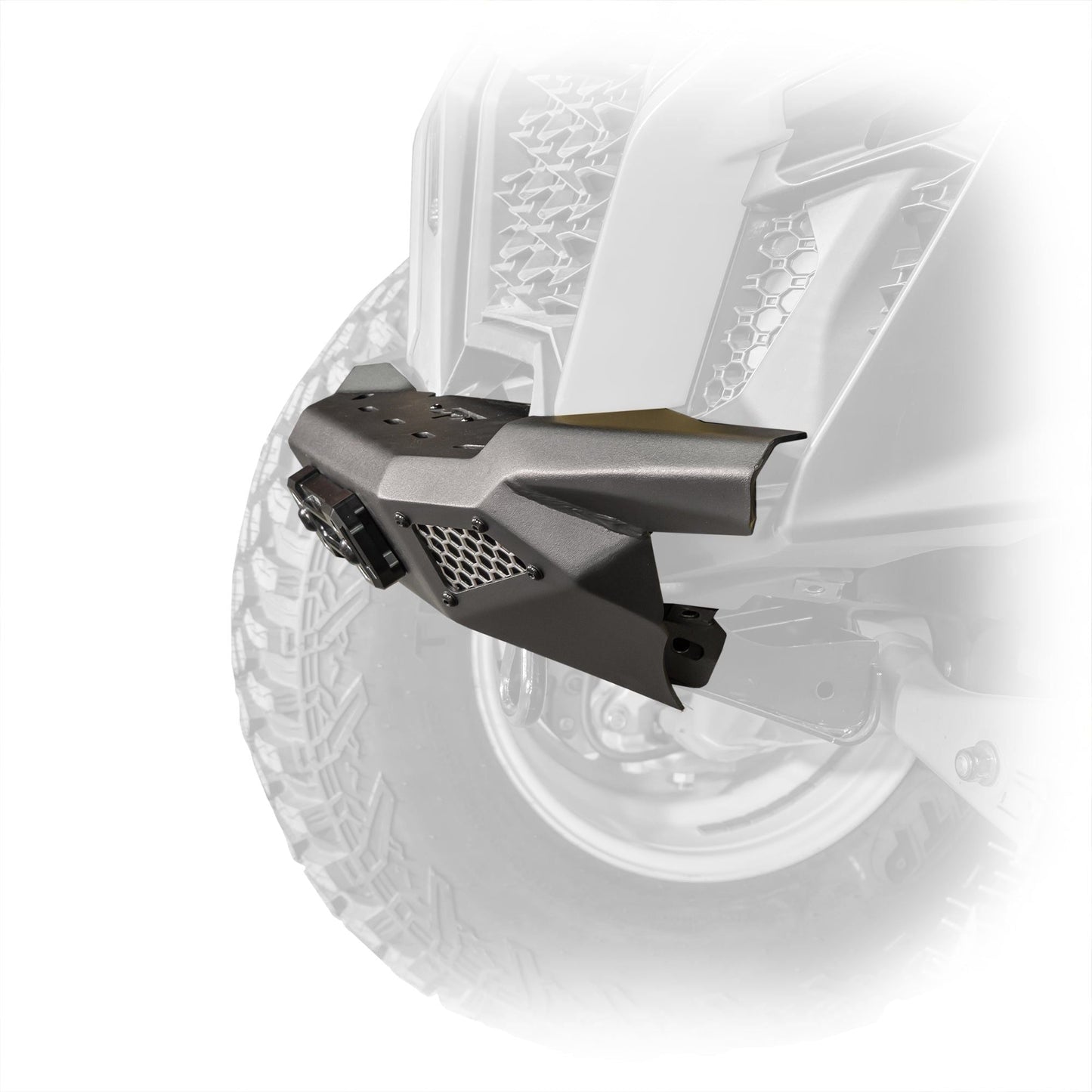 Can Am Maverick R Front Winch Bumper