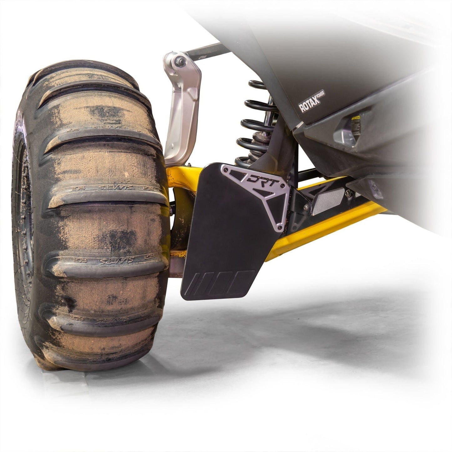 Can Am Maverick R Billet Rear Aluminum Mud/Rock Guard Kit