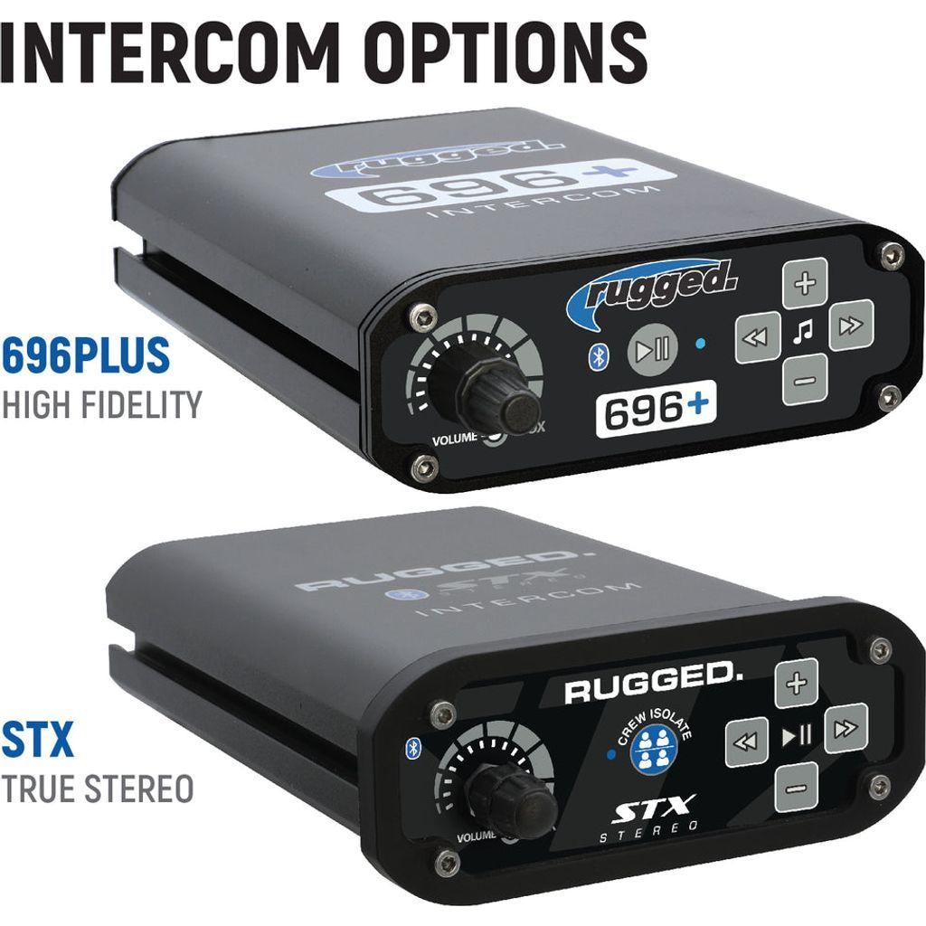 Polaris RZR XP 1000 Complete Communication Kit with Bluetooth Intercom and 2-Way Radio