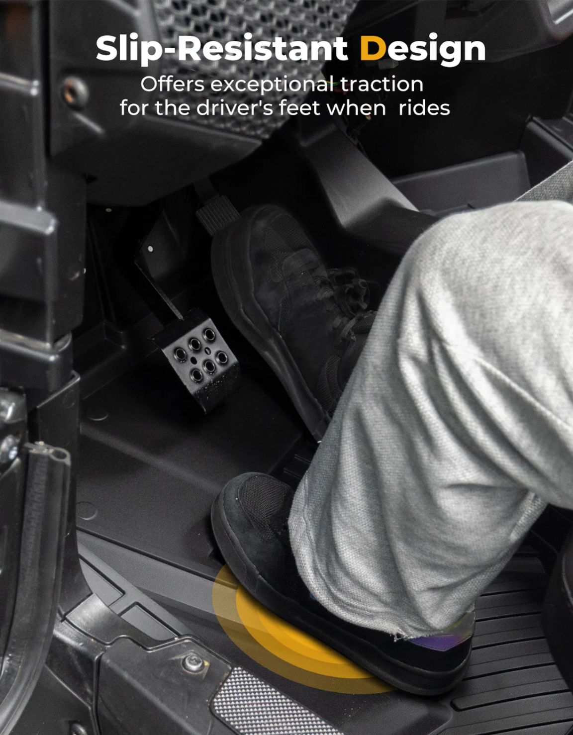 Kemimoto '24-'25 Polaris RZR XP 4 1000 TPE Floor Mats