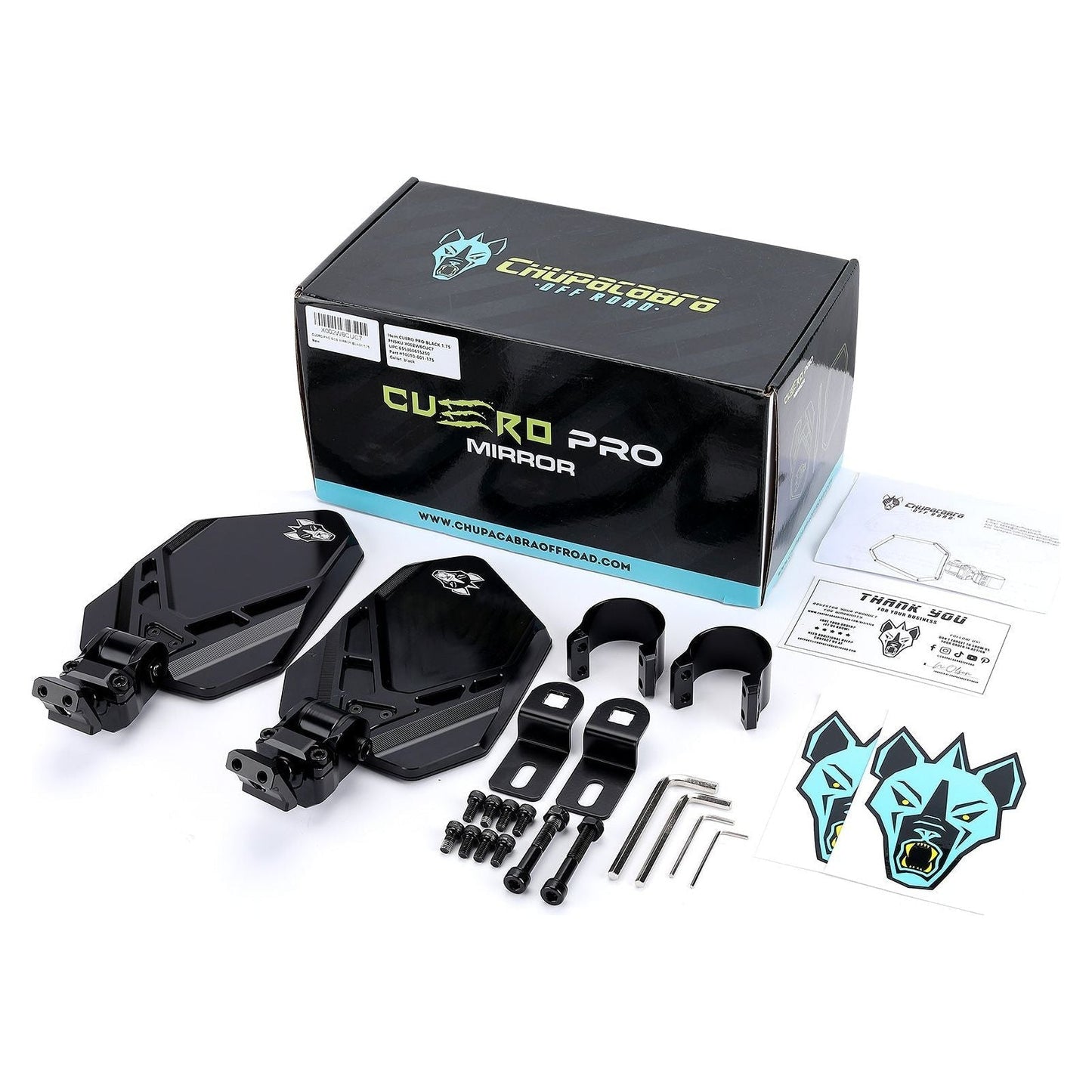 Cuero Pro UTV Side Mirror (Pair)