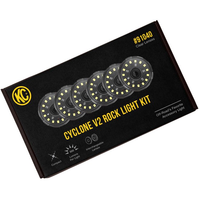 Cyclone V2 LED 6-Light Rock Light Kit