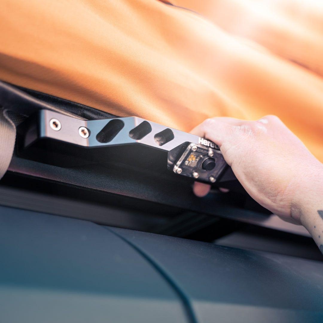 Roof Rack Handle with Dome Light (Pair)