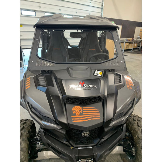 Yamaha RMAX Glass Windshield