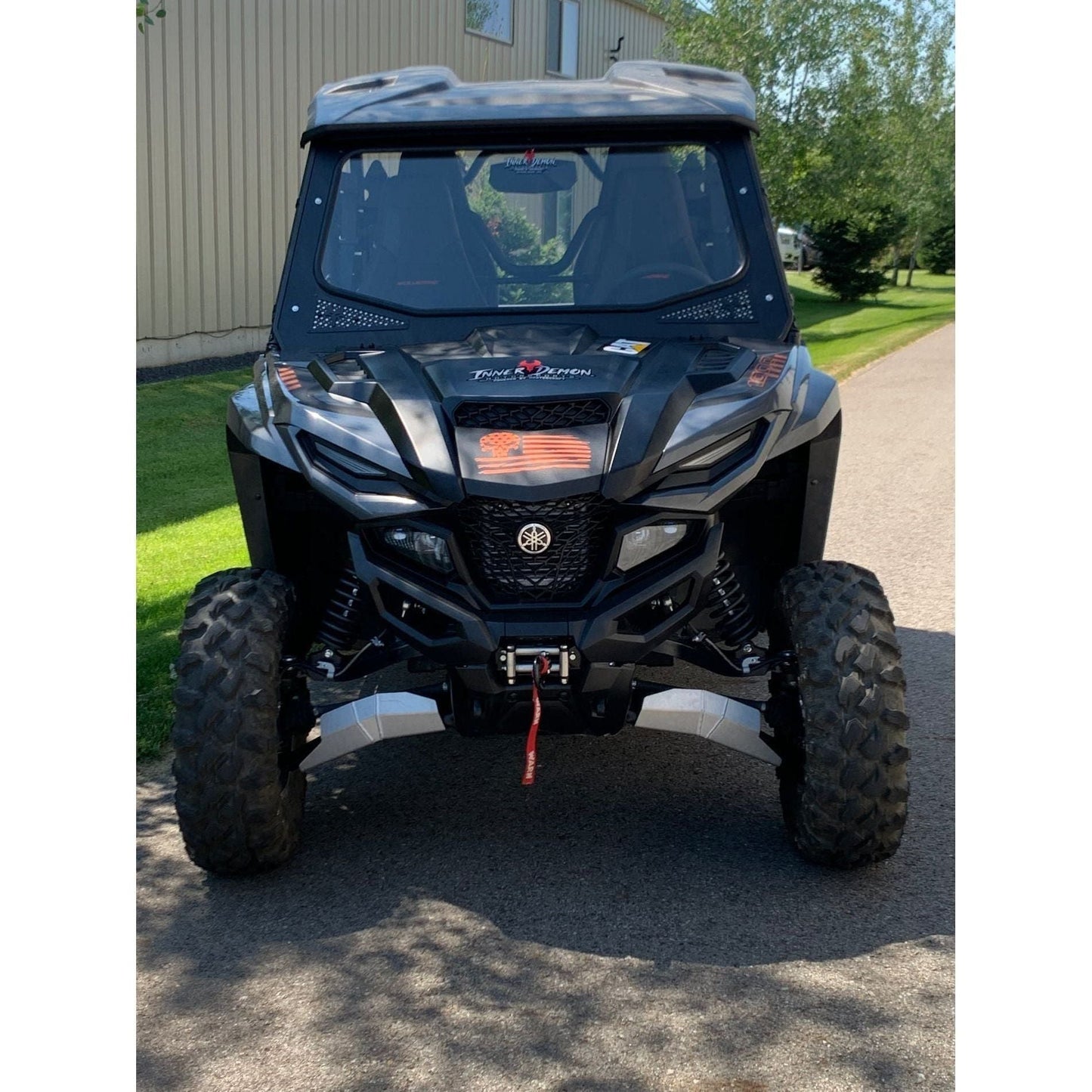 Yamaha RMAX Glass Windshield