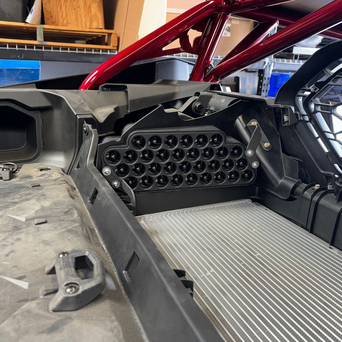 Can Am Maverick R Particle Separator