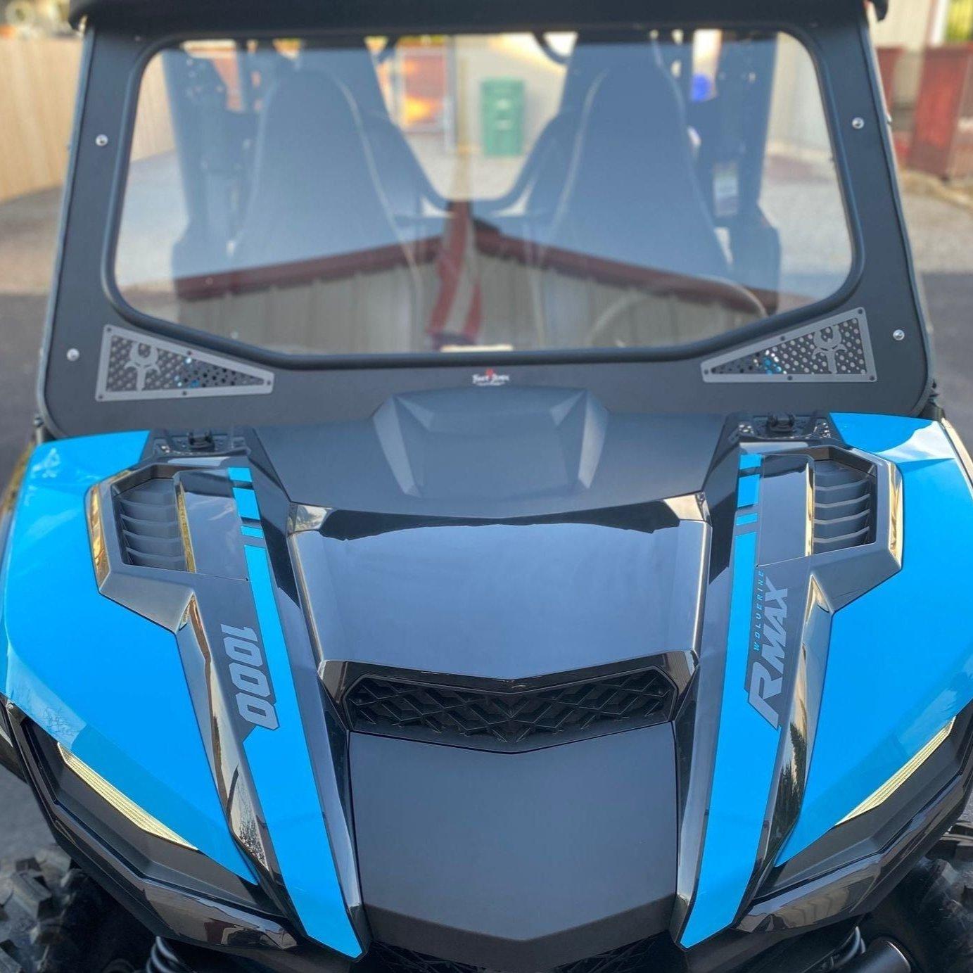 Yamaha RMAX Glass Windshield