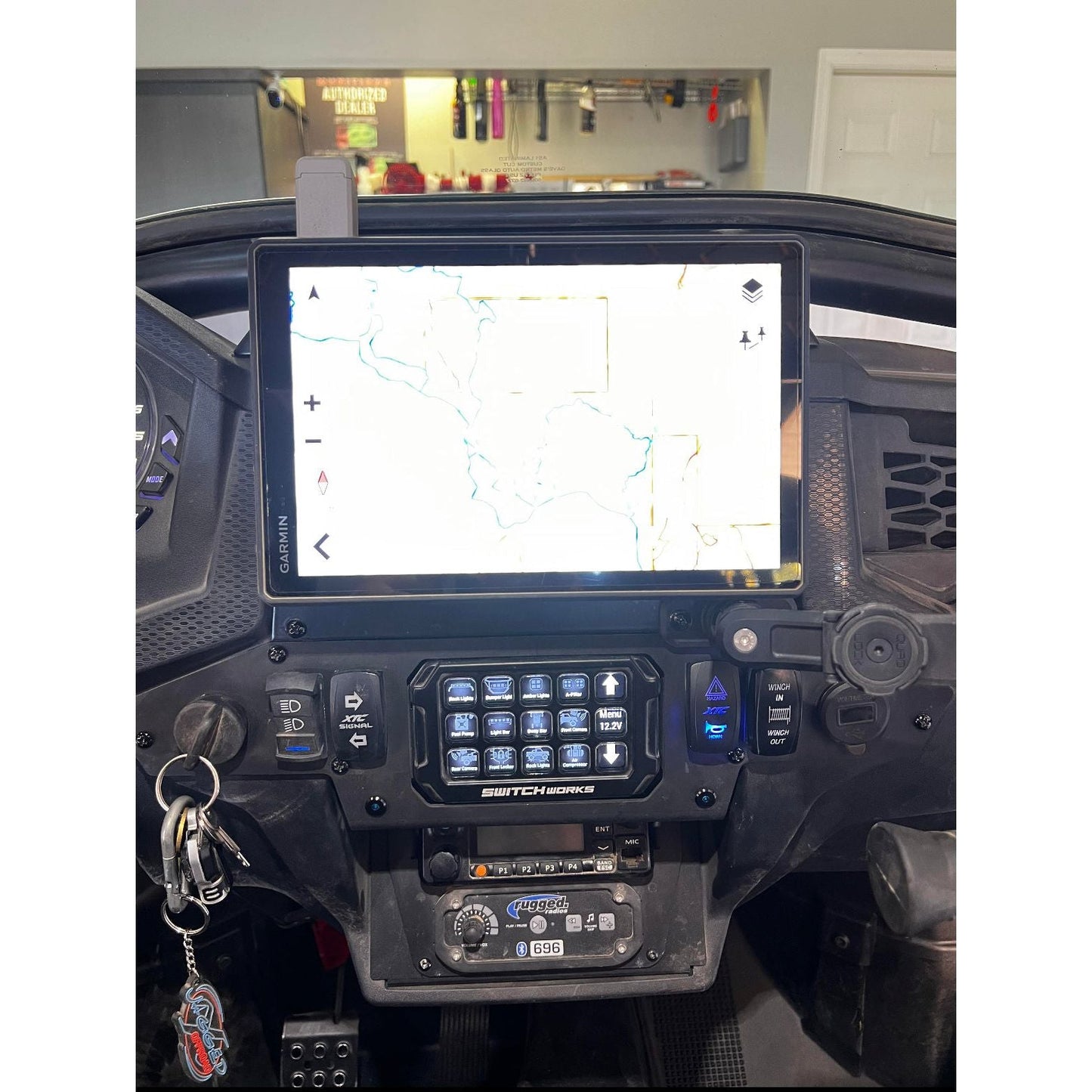 Polaris RZR Turbo S Switch Works Alpha Mount