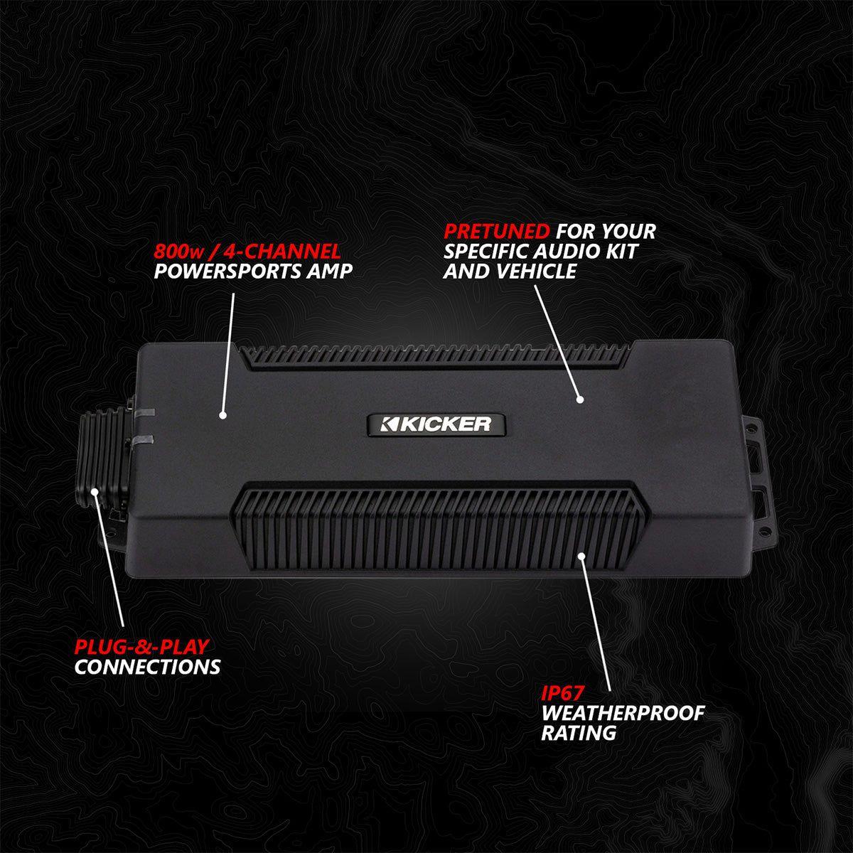 Can Am Maverick R Phase 5 V-Spec 1650 Watt 6 Speaker System