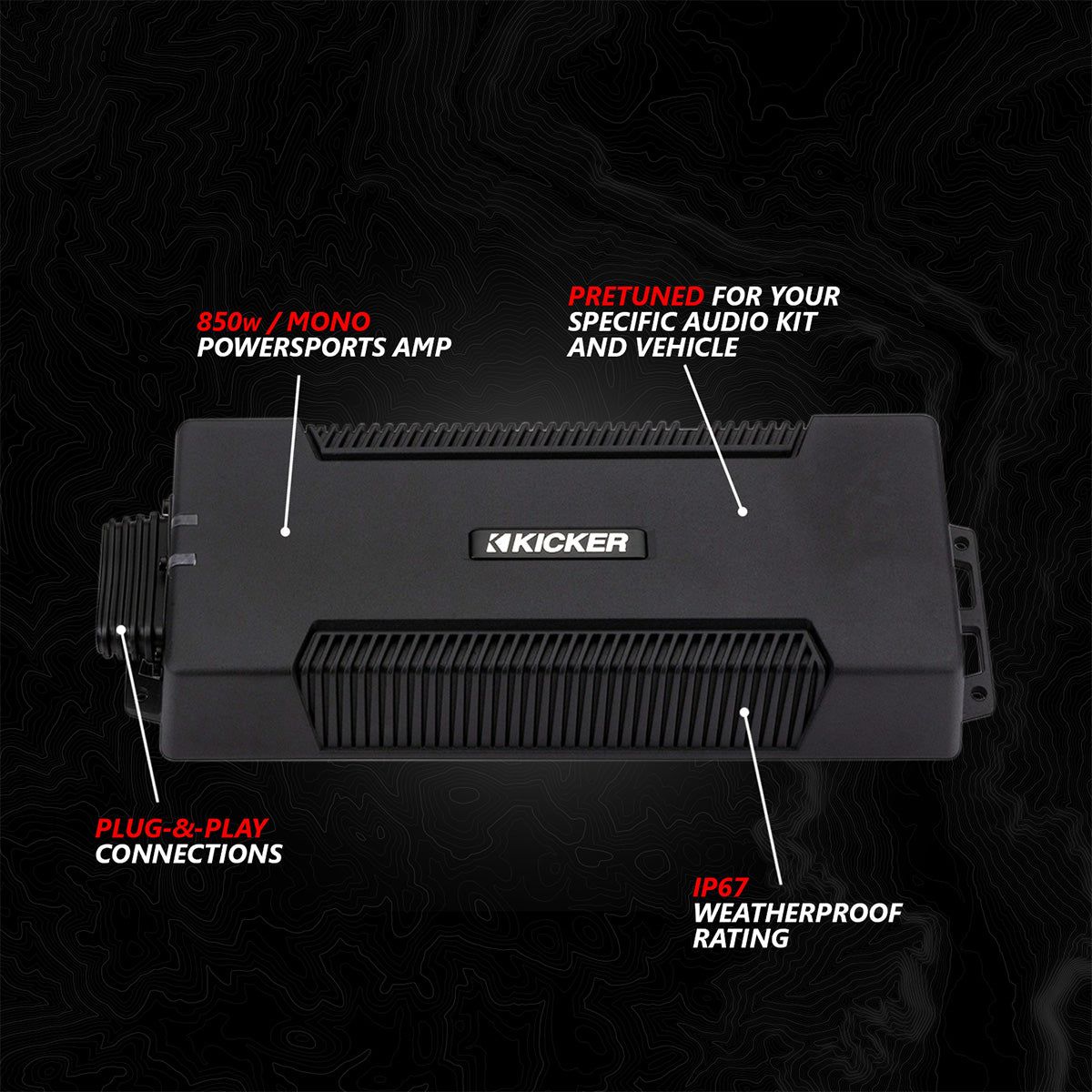 Can Am X3 V-Spec 5 Speaker Plug-and-Play System with JVC
