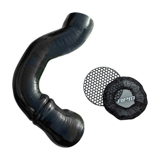 Can Am Maverick R Big Fatty Intake Tube with Debris Cage & Pre Filter | RPM Powersports