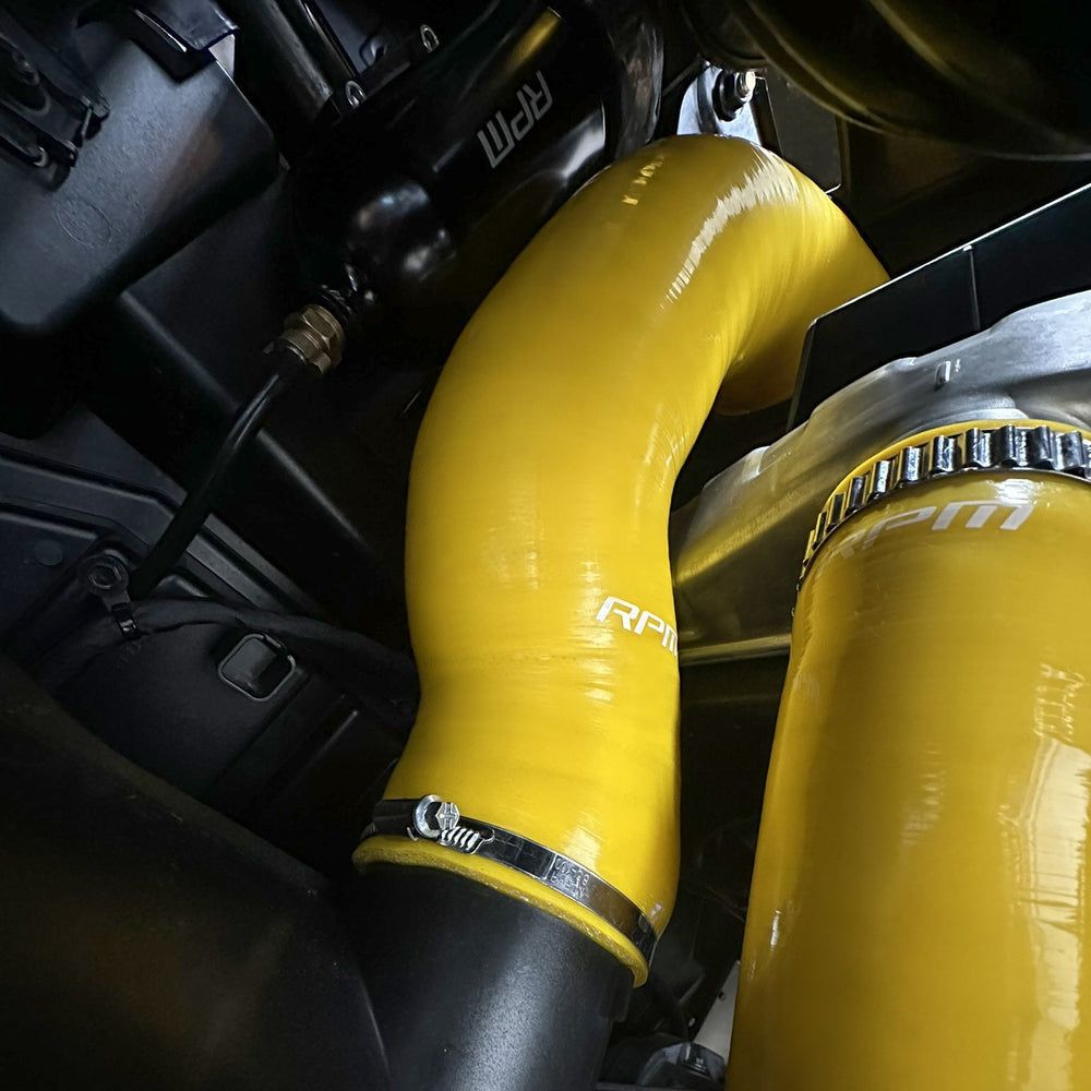 Can Am Maverick R Big Fatty Intake Tube with Debris Cage & Pre Filter