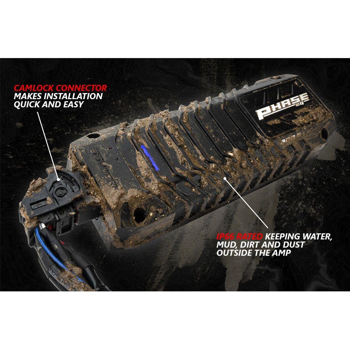 Polaris RZR Pro / Turbo R A-Spec 3 Speaker Plug-&-Play System with JVC