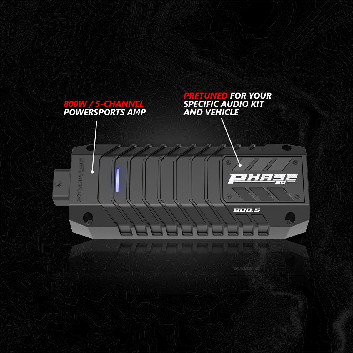 Can Am Maverick R Phase 4 A-Spec 800 Watt 5 Speaker System