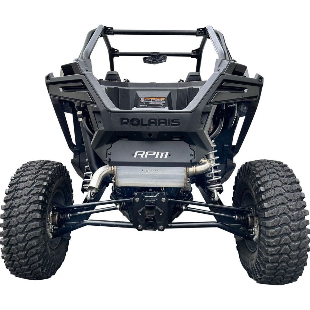 Polaris RZR Pro XP / Turbo R Rear Fascia Delete Shield / Muffler Cover