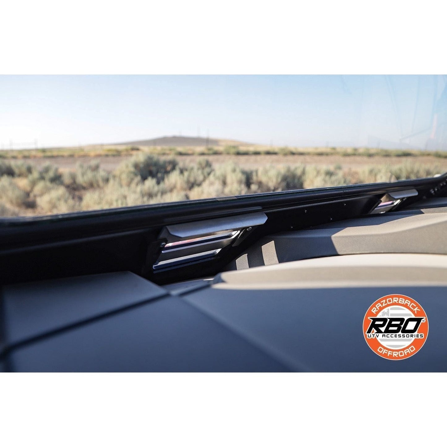 Polaris RZR XP Folding Windshield
