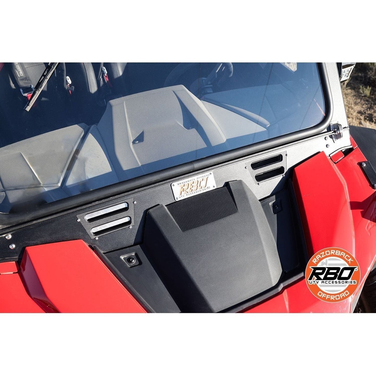 Polaris RZR XP Folding Windshield