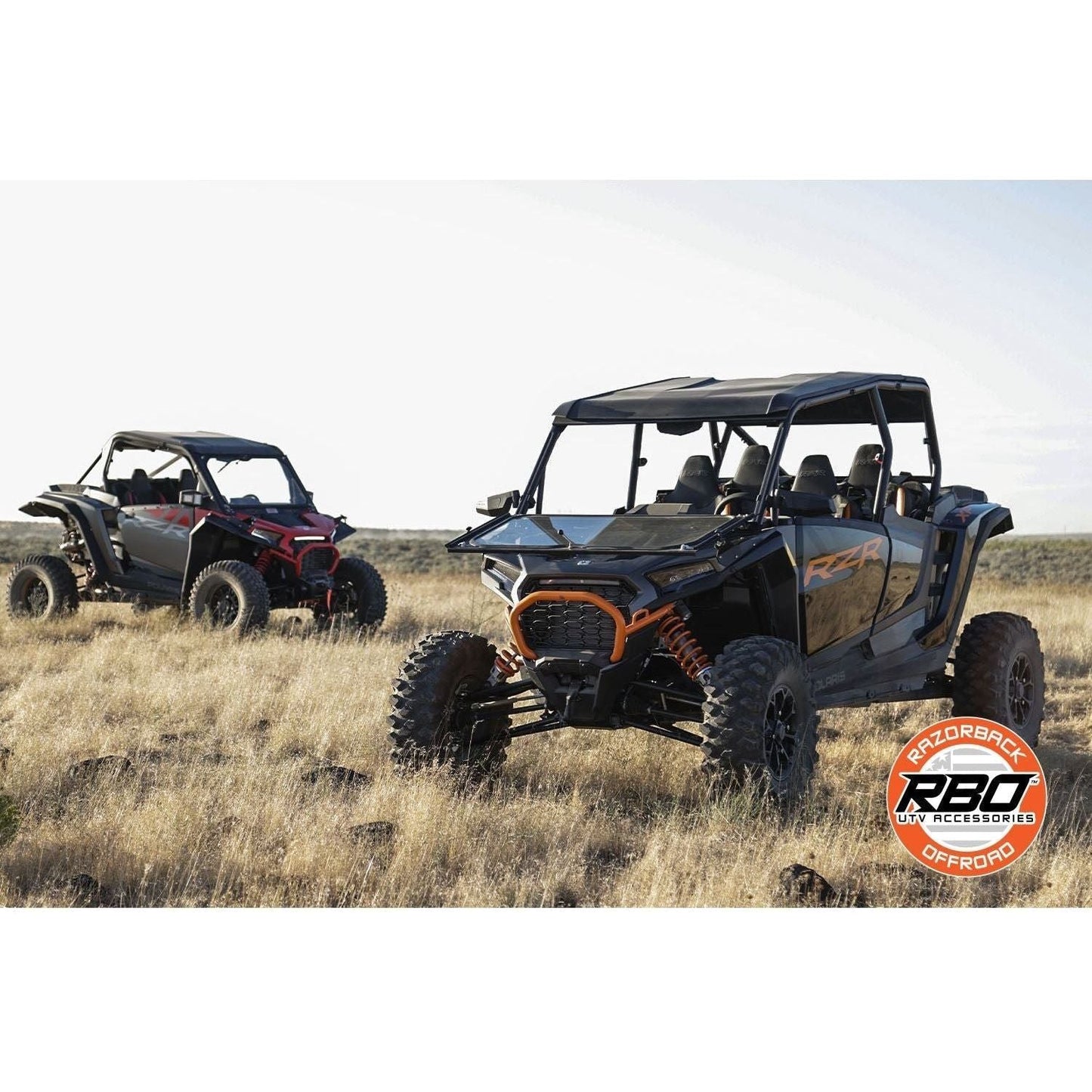 Polaris RZR XP Folding Windshield