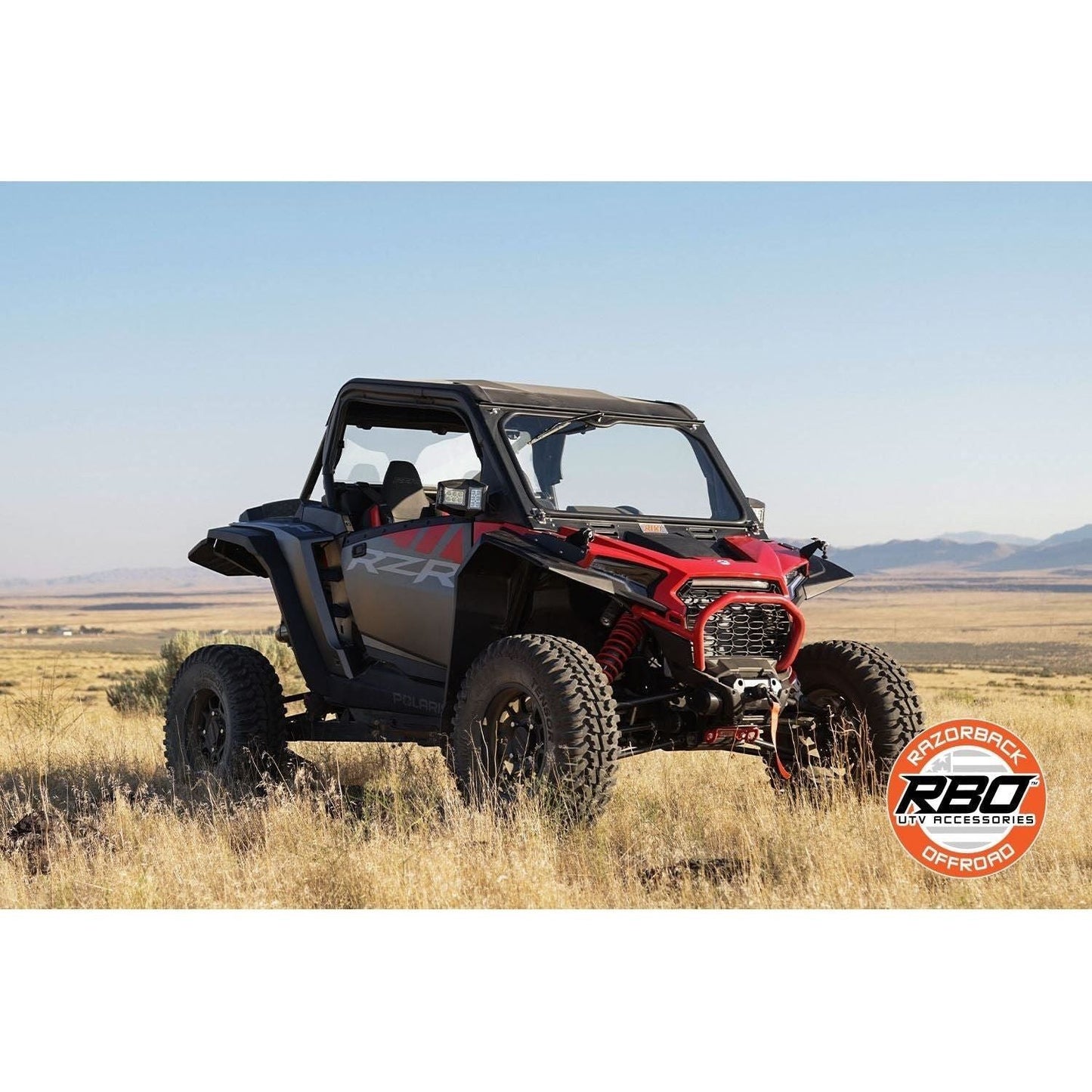Polaris RZR XP Folding Windshield