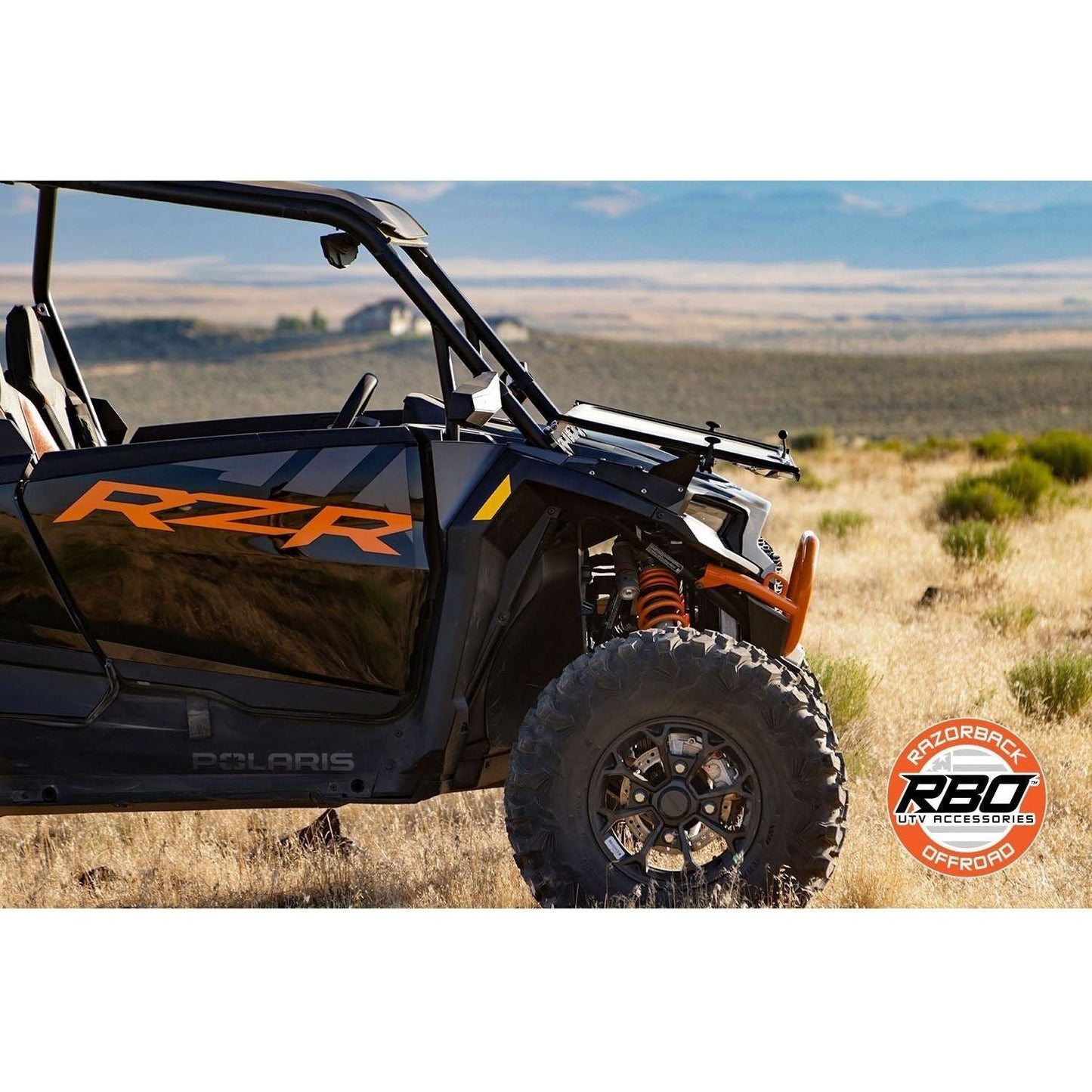 Polaris RZR XP Folding Windshield