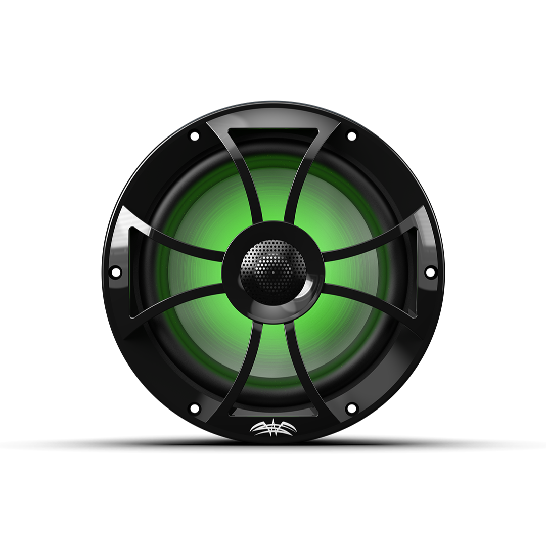 RECON Series 8" High-Output Component Style Coaxial Speakers (Pair)