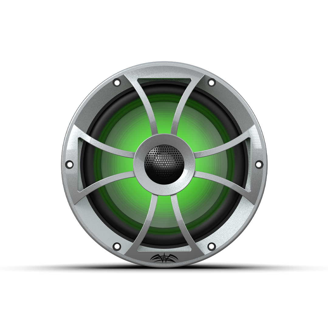 RECON Series 8" High-Output Component Style Coaxial Speakers (Pair)