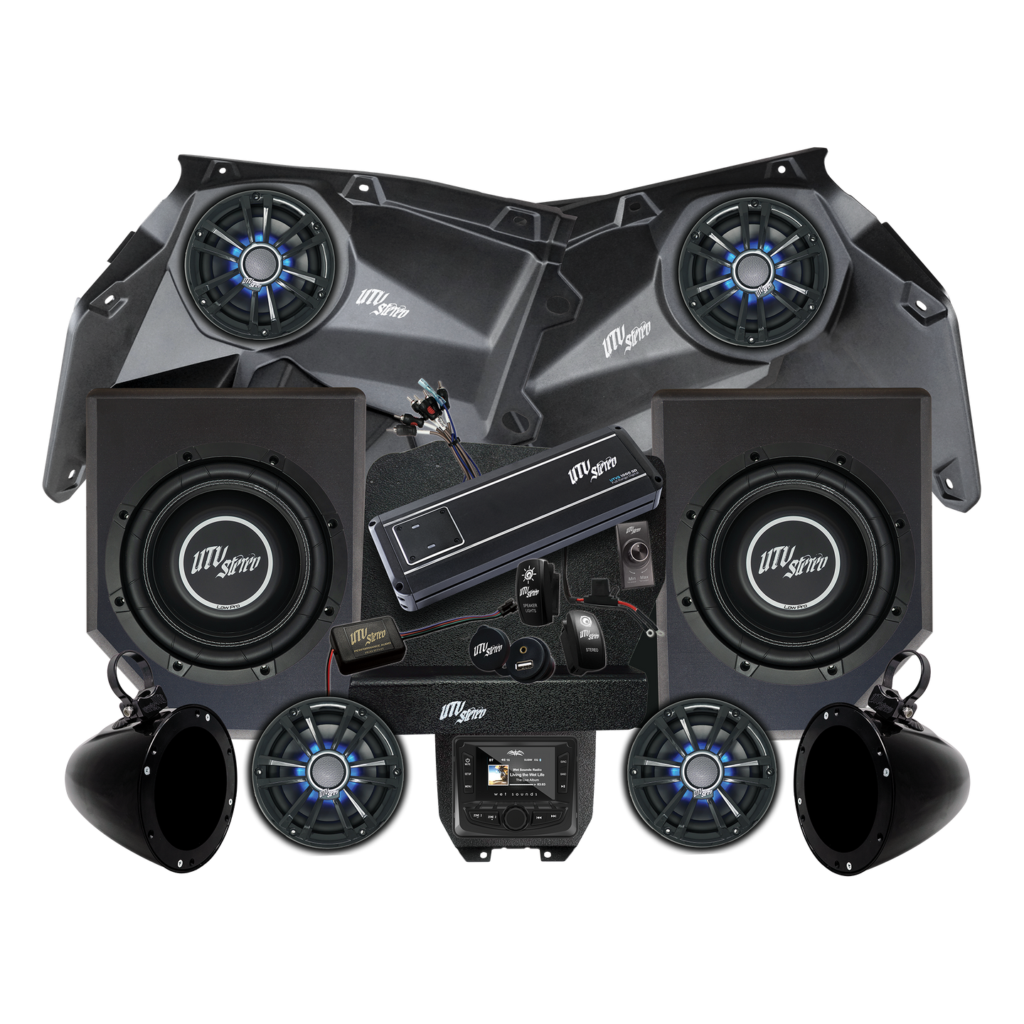 Can Am X3 Signature Series Stage 6 Stereo Kit