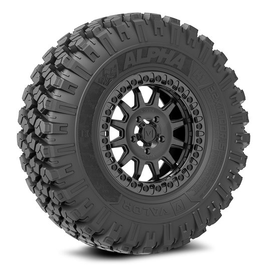 Alpha V09 (Brushed Charcoal) Wheel & Tire Package
