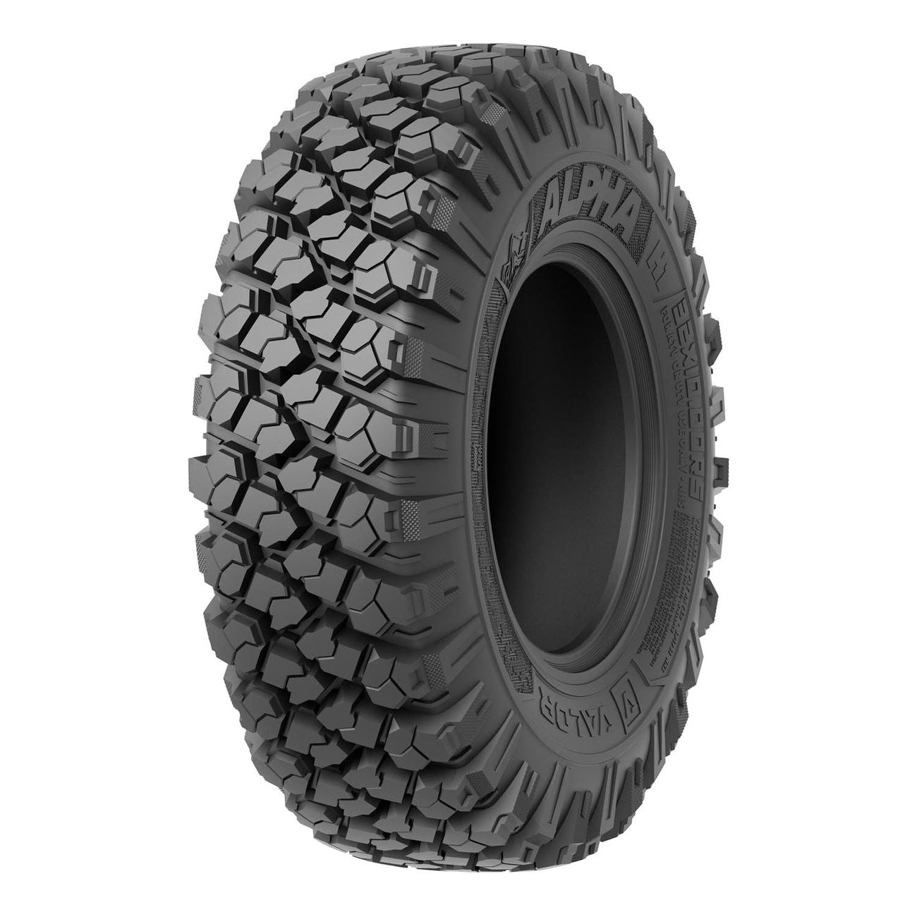 Alpha V09 (Brushed Charcoal) Wheel & Tire Package