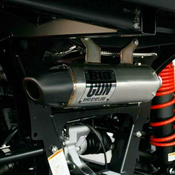 Yamaha Wolverine X4 Exo Stainless Slip On Exhaust