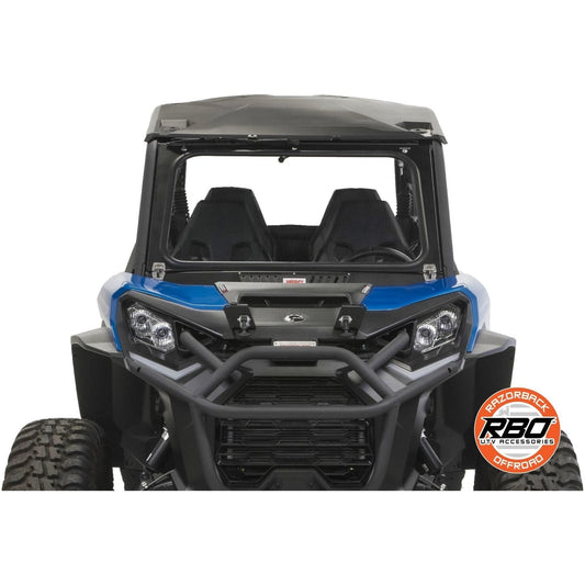 Can Am Commander (2021+) Folding Glass Windshield
