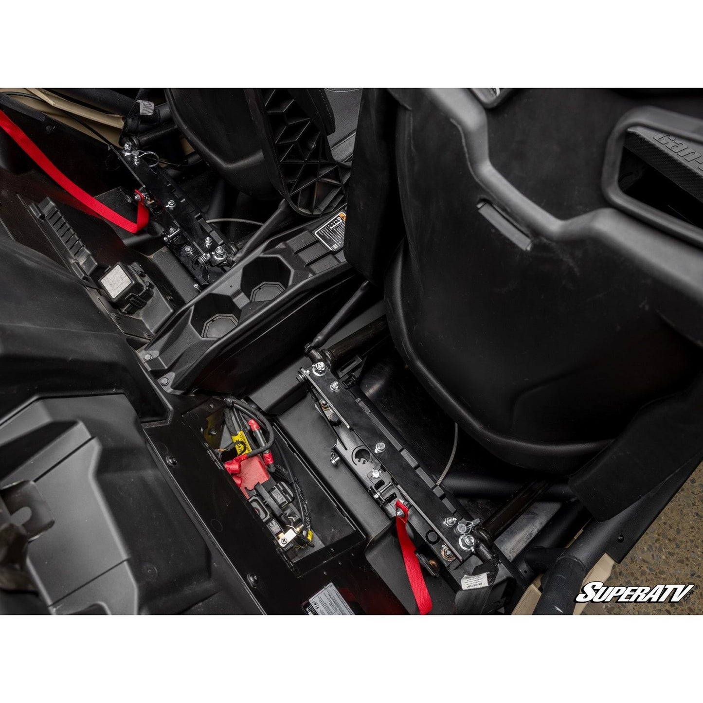 Can Am X3 Flip-Up Seat Base