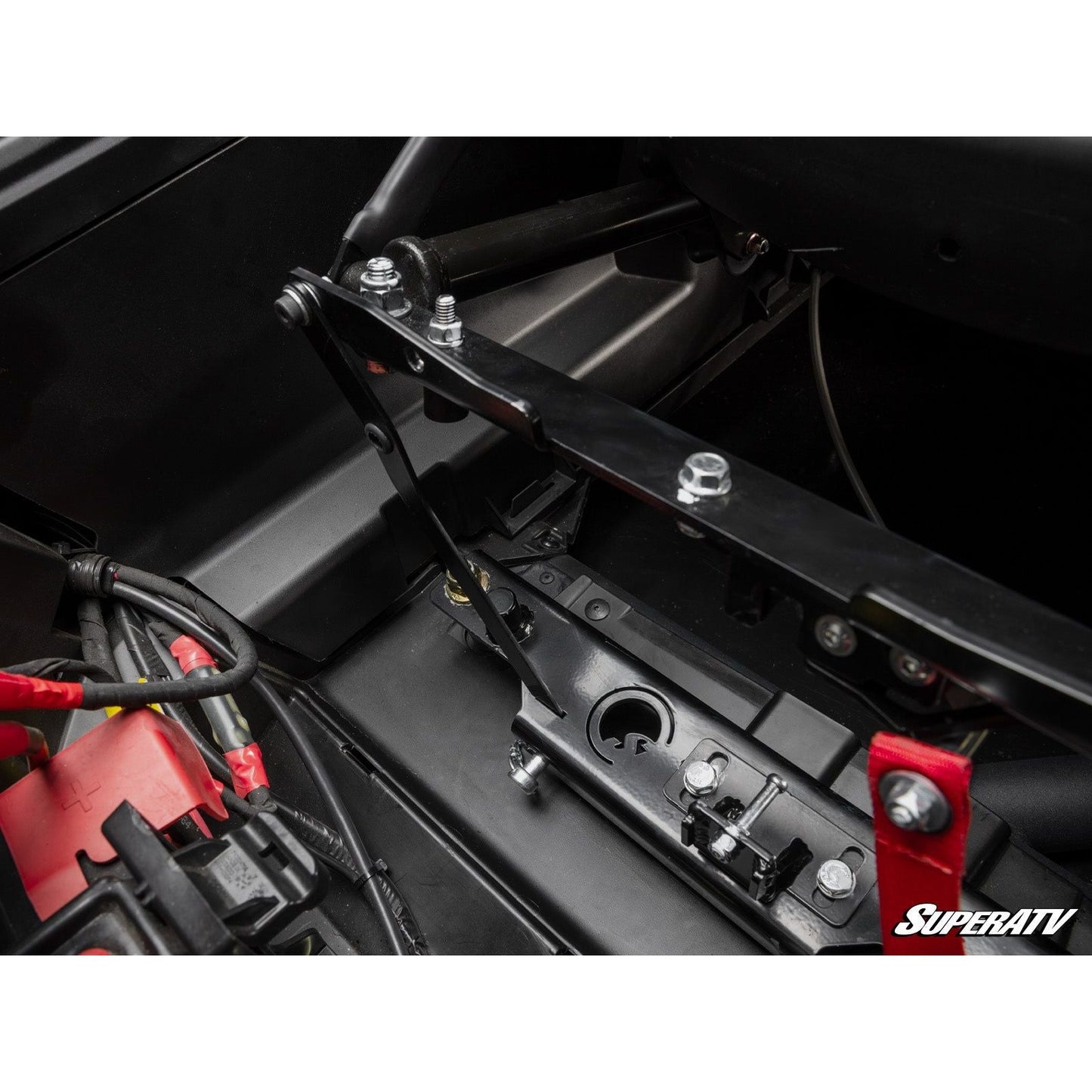 Can Am X3 Flip-Up Seat Base