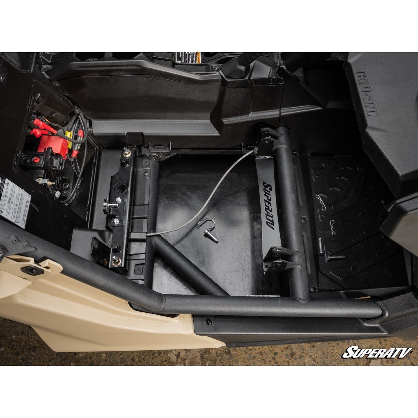 Can Am X3 Flip-Up Seat Base