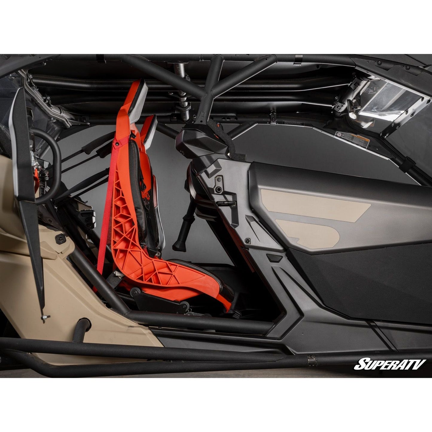 Can Am X3 Flip-Up Seat Base