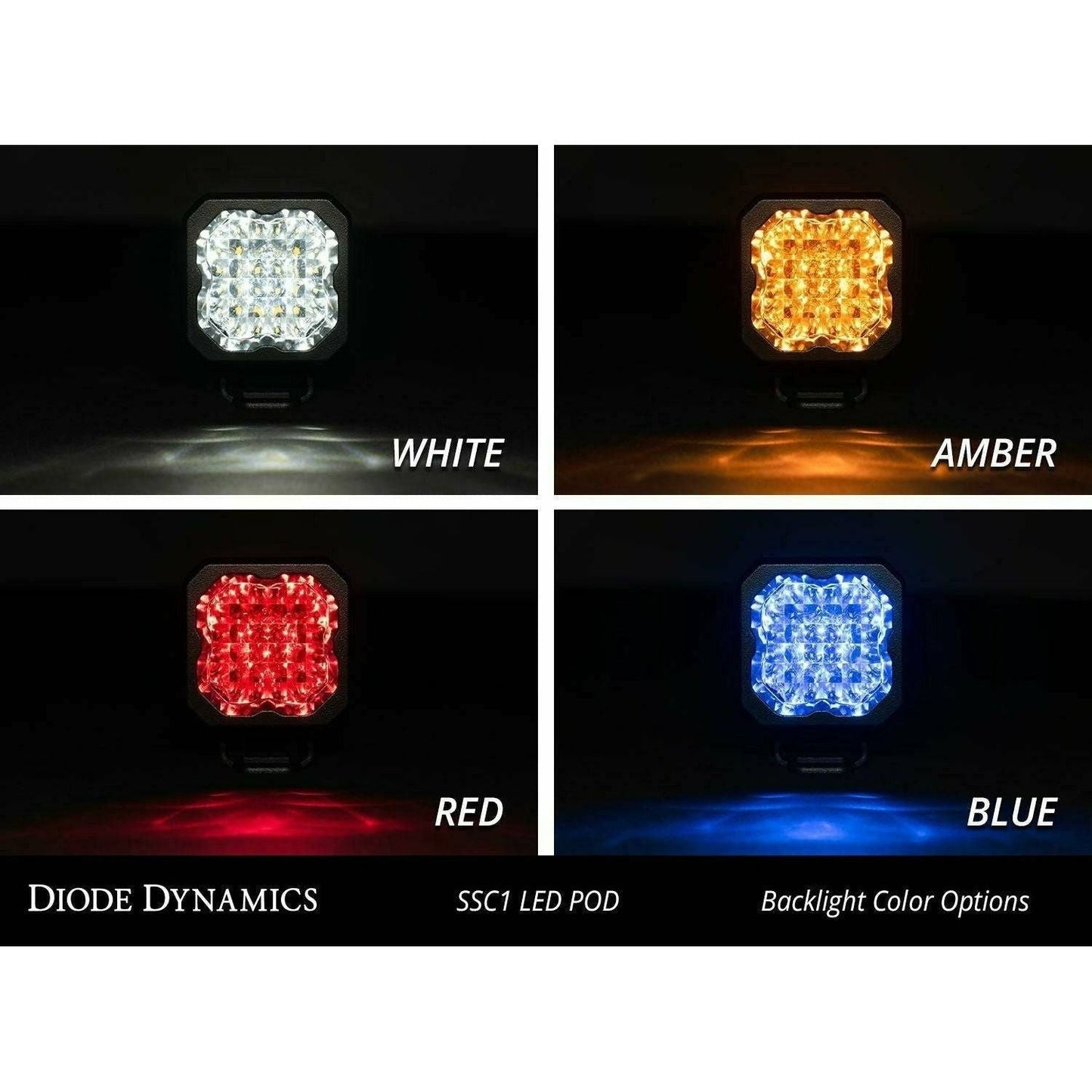 Stage Series C1 White Sport Flush Mount LED Pod