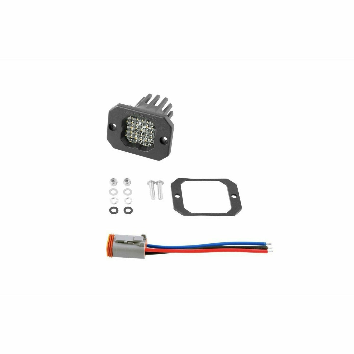 Stage Series C1 White Sport Flush Mount LED Pod