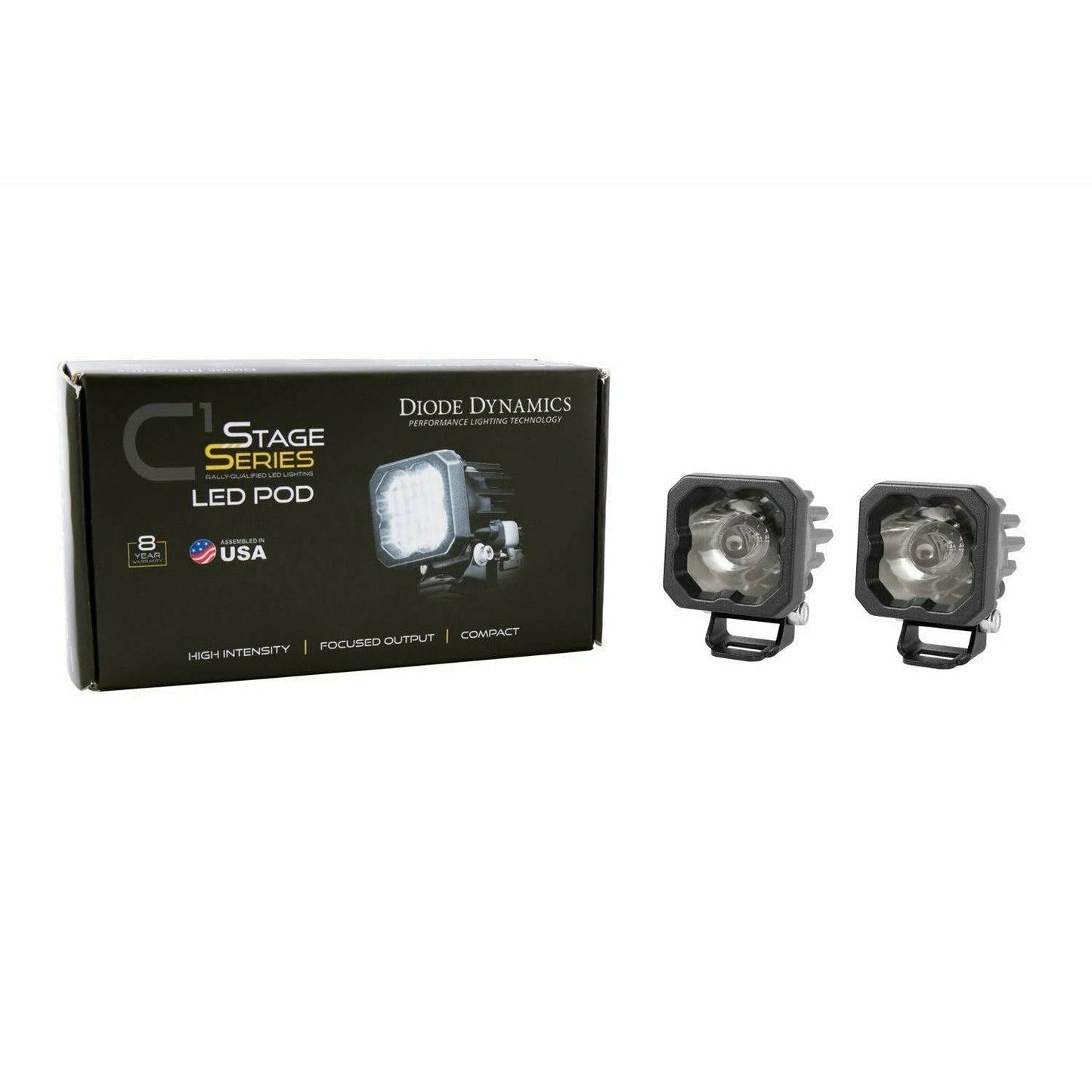 Stage Series C1 White Sport Standard LED Pod (Pair)