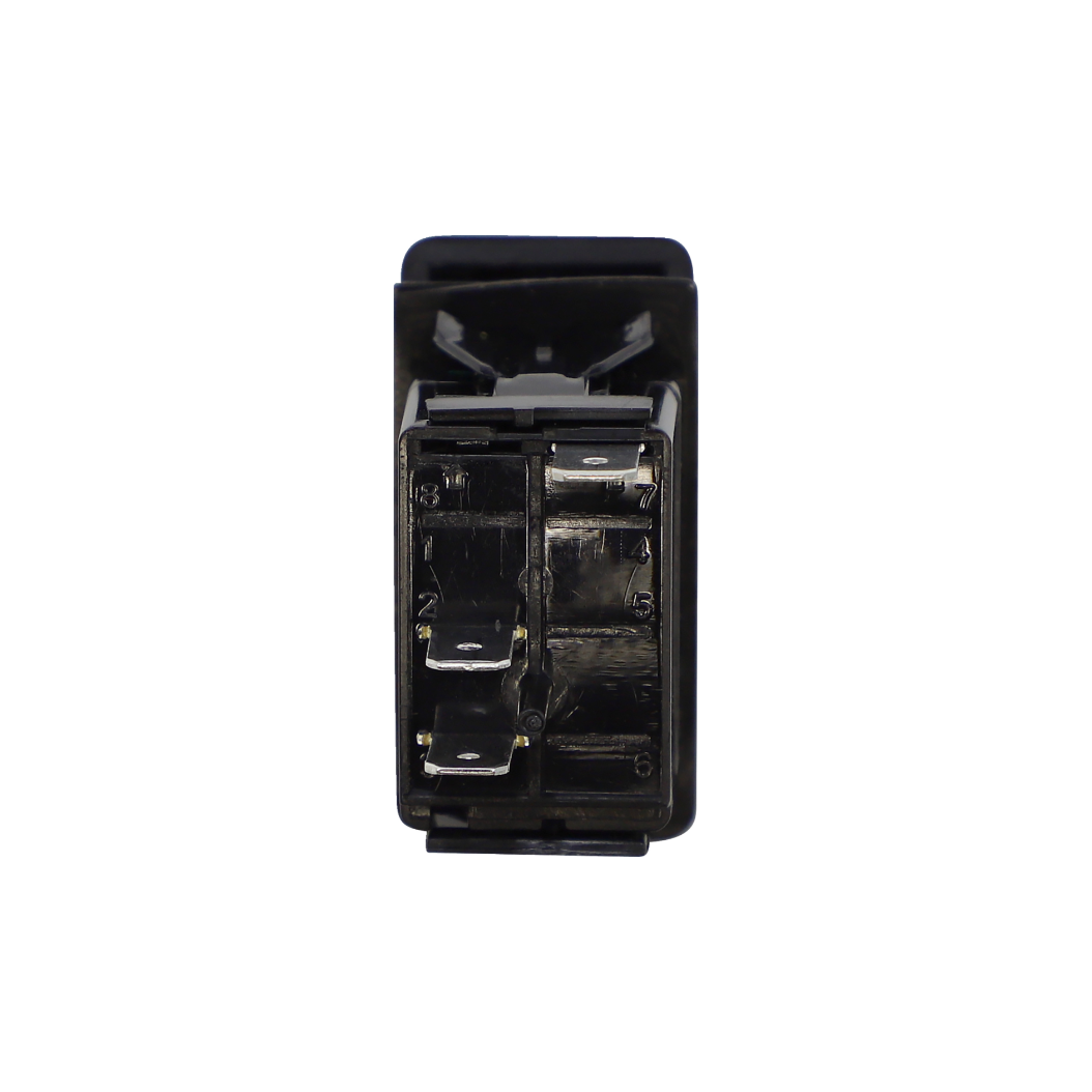 Stereo Rocker Switch (Red)