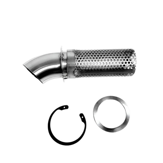 Exhaust Quiet Core with Turn Down Tip