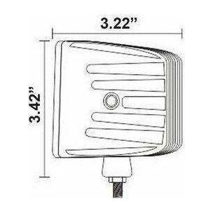 Cube Blackout Series Spot Light 3" (Pair)