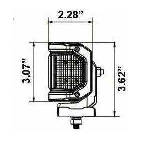 Dual Row High Output Sidelight LED Lightbar 9.2"