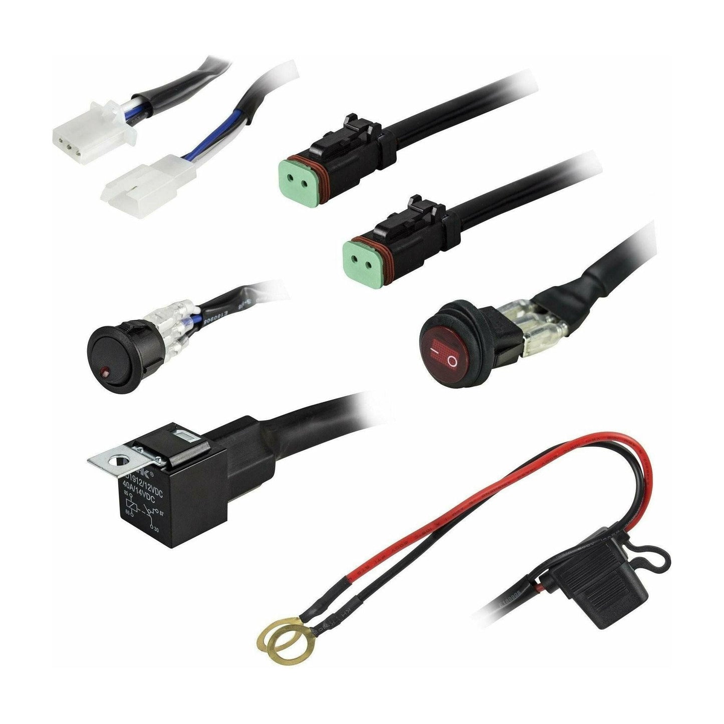 Wiring Harness and Switch Kit (2 Lamp)